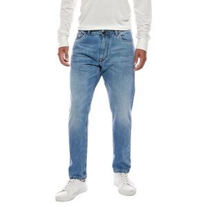 Isaia Mens  Carrot Fit Denim, Blue
